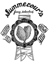 SUMMEROUR'S FANCY SELECTED, WESTERN FIELD GROWN SEED