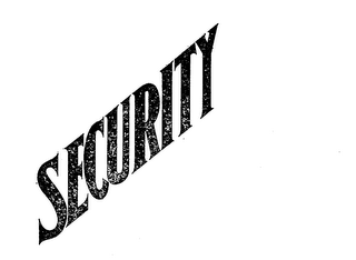 SECURITY trademark