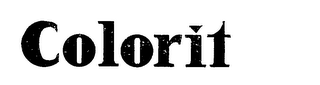 COLORIT trademark