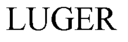 LUGER trademark