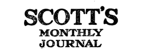 SCOTT'S MONTHLY JOURNAL