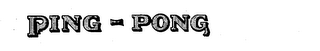 PING PONG trademark