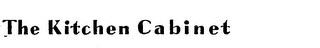THE KITCHEN CABINET trademark