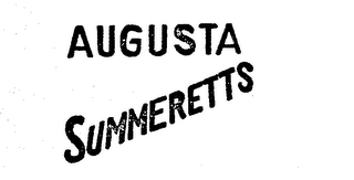 AUGUSTA SUMMERETTS