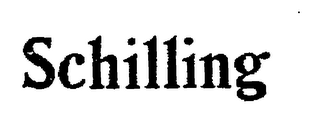 SCHILLING trademark