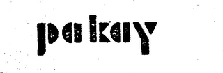 PAKAY trademark