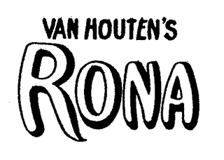 VAN HOUTEN'S RONA trademark