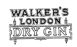 WALKER'S LONDON DRY GIN