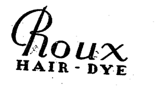 ROUX HAIR-DYE trademark