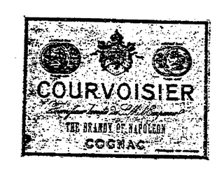 COURVOISIER THE BRANDY OF NAPOLEON COGNAC