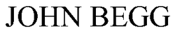 JOHN BEGG