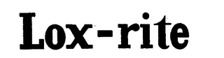 LOX-RITE trademark