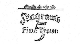 SEAGRAM'S 5 FIVE CROWN