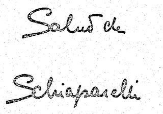 SALUD DE SCHIAPARELLI
