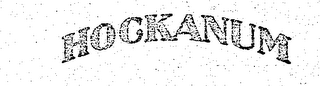 HOCKANUM trademark