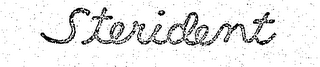 STERIDENT trademark