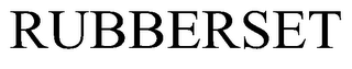 RUBBERSET trademark