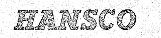 HANSCO trademark