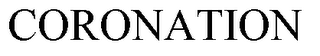 CORONATION trademark