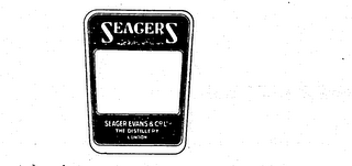 SEAGER'S SEAGER EVANS & CO. LTD THE DISTILLERY LONDON