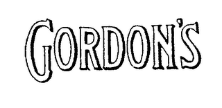GORDON'S trademark