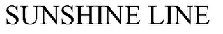SUNSHINE LINE trademark