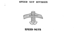 SPEED NUT DIVISION SPEED NUTS trademark