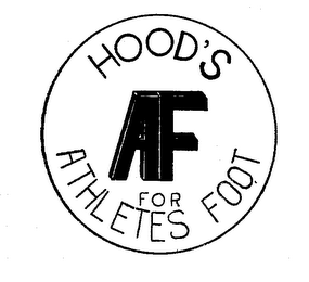 AF HOODS FOR ATHELETES FOOT
