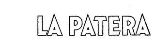 LA PATERA