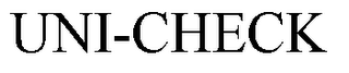 UNI-CHECK trademark
