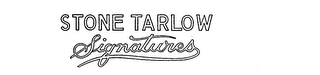 STONE TARLOW SIGNATURES