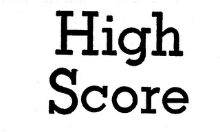 HIGH SCORE trademark