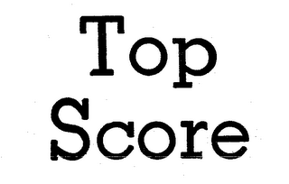 TOP SCORE trademark