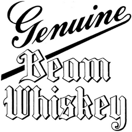 GENUINE BEAM WHISKEY