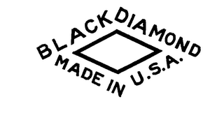 BLACK DIAMOND MADE IN U.S.A. 