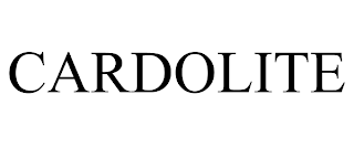 CARDOLITE trademark