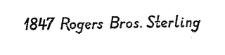 1847 ROGERS BROS. STERLING