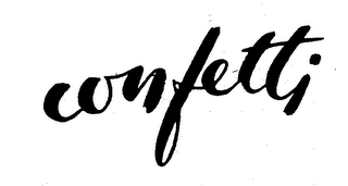 CONFETTI trademark