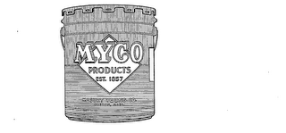 MYCO PRODUCTS EST. 1857 MASURY YOUNG CO.BOSTON, MASS.