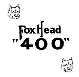 FOXHEAD "400"