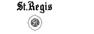 ST. REGIS SR trademark