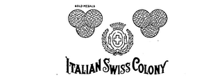 ITALIAN SWISS COLONY GOLD MEDALS trademark