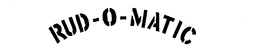 RUD-O-MATIC trademark