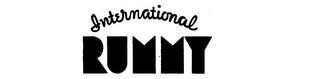 INTERNATIONAL RUMMY trademark
