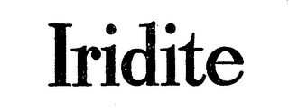 IRIDITE