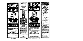 SLOAN'S LINIMENT
