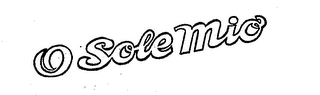 O SOLE MIO trademark