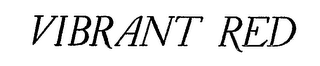 VIBRANT RED