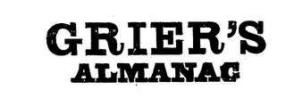 GRIER'S ALMANAC trademark