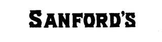 SANFORD'S trademark
